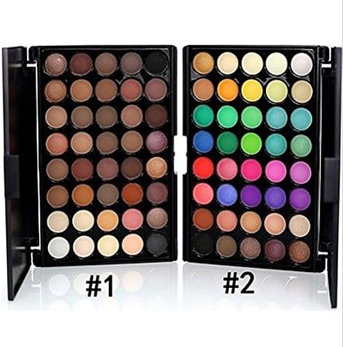 SNNplapla 40 Colour Eye Shadow Makeup Cosmetic Shimmer Matte Eyeshadow Palette Set For Women (2)