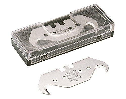 Wolfcraft 4188000 – 5 Klingen mit Widerhaken 0,50 mm