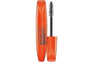 Rimmel - Mascara Scandaleyes Reloaded - Volume extrême et Tenue extrême - Maxi Brosse - 001 Black - 12ml