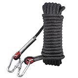 Profesional al aire libre escalada cuerda de seguridad, diámetro 12 mm, 12...