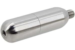 BUUNHI Heimbrausystem Nachfüllbare Co2-Kartusche 3/8-24UNF Gewinde Co2-Abgabezubehör für Cocktails, Selters, kohlensäurehalti