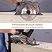 Scie Circulaire, Tacklife 1500W, 2 Lames Ø185mm (40T&24T) et Compatible avec 190mm,...