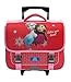 Produktbild Bagtrotter FROSI18SIST Queen of Snow/Frozen Schulranzen-Trolley, 38 x 14 x 33 cm, Rosa