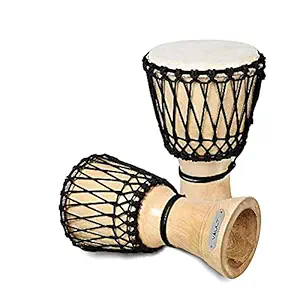 Vault DJ Mango Wood Djembe With 3 Year Warranty (Natural)