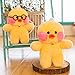Produktbild Nette Kawaii Gelbe Ente Gefüllte Plüsch Spielzeug Mode Puppe Kissen Hyaluronsäure Geburtstag Hochzeitsgeschenk