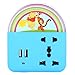PRAGEE ASB+PC 5 Hole Universal Conversion 5V/2A Socket with Indicator, Blue RS.395.00