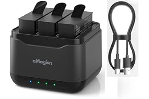 LiLiTok Chargeur rapide portable pour Insta360 Ace Pro/Ace - Hub de charge de batterie Ace Pro - Boîte de rangement