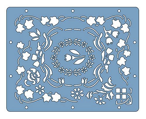 Preisvergleich Produktbild Fiskars ShapeBoss Schablonenset Blumig