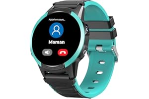 SAVEFAMILY RELOJES CON GPS Save Family Slim. Montre connectée Enfant avec GPS Appels, Vidéos, Chat, Bouton SOS, Chronomètre, Podomètre, Design Moderne et Discret