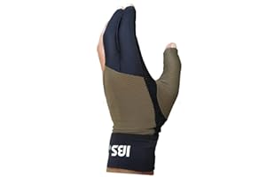 Manuel Gil Handschuh Billard IBS Glove Gold Mesh Army