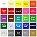 Fairy & Stars Girls Personalised Any Name Kids Wall Art Mural Decal Sticker (Medium - 28cm (h) x 57cm (w))