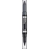 Manhattan Eyemazing Ombretto e Matita a Doppio Effetto - Nero 2-in-1, 001 In The Black, 1 x 0,7 g e 1 x 0,9 g