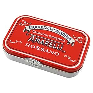 Lakritz Amarelli Dose aus 40 g Rot Kollektion: Spezzatina: Amazon.de 