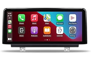 NINETOM Radio de Coche de 10,25 Pulgadas, CarPlay/Android Auto/GPS para BMW NBT Serie 1/2 F20/F21(2011-2016) F23 Cabrio(2013-2016), Navegación con Pantalla táctil DSP Incorporado