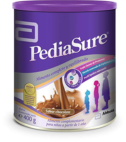 PediaSure - Complemento Alimenticio para Niños con Proteínas, Vitaminas y Minerales, Sabor Chocolate - 400 gr [versión antigua]