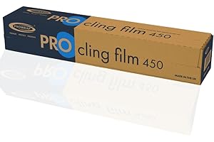 PROWRAP Cling Film Great for Professional Catering Kitchens | Extra Wide 450mm x 300m | Pack of 1