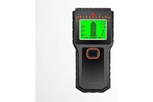 LEADGOODS Stud Finder Wall Scanner, 5 in 1 Stud Detector Detector Beam Finders Wall Detector Sensor Center Finding with LCD Display& Audio Alarm, Wire Detector for Wood AC Wire Metal Studs Cable Joist Detection