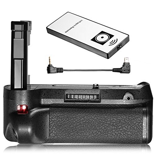 Neewer® Infrarot-Fernbedienung vertikaler Batterie-Griff funktioniert mit EN-EL14 EN-EL14A-Akku für Nikon D3100 D3200 D3300 D5300 SLR-Digitalkameras