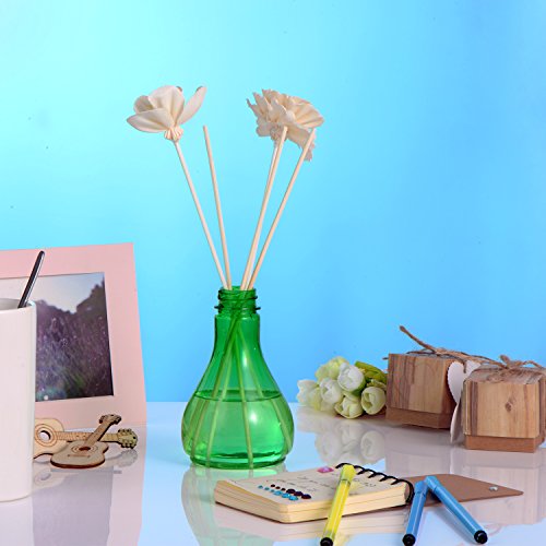 Satinior 100 Stück Rattanstäbchen Reed Diffusor Stöcke Holz Rattan Reed Sticks ätherisches Öl Aroma Diffusor Stöcke - 7