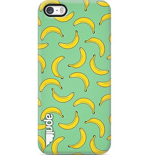 april Funda carcasa para iPhone 5 5S estampado bananas and green background april Funda carcasa para iPhone 5 5S estampado bananas and green background