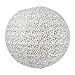 Produktbild PAPIER BLANCHE Suspension boule Japonaise - Ø 35 cm - Motif fleurs - Papier - Gris