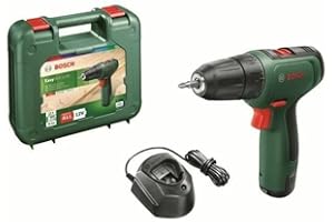 Bosch taladro/atornillador a batería EasyDrill 1200 (2 baterías, sistema de 12 V, en maletín de transporte)