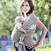 Baby Wrap Carrier,Extra Soft and Lightweight Baby Sling with Premium Materials 100% Lifetime Guarantee by SeccoPro Baby Carrier for Infants with High Quality Fabric,Gray