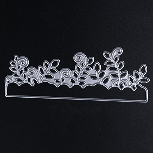 Amazingdeal365 Wiese Metall Form Schablonen Schneiden DIY Dekor Sammelalbum Karten Buchzeichen Lesezeichen als Geschenk für Freunde Geburtstag Kinder,Kindergarten Hobby Schule Handarbeit Unterricht usw. Ein tolles Geschenk! - 5