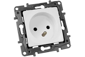 Prise 2P+Z 16A franz/belg système NILOE 764527 pour insérer un cadre Legrand 2529