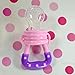 Vale® NEW Baby Nutritionist Recommended Colourful Baby Fresh Food Feeder Nipple Pacifier Nibbler Safe Feeding Tool,Fresh Juice Feeder Feeding Tool(Color will be sent at random)- Size L