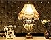 Produktbild DLUF Europäische Tischlampe Schlafzimmer Wohnzimmer Nachttischlampe Retro Stil Kreative Hochzeitsraum Möbel Dekorative Leuchten