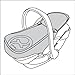 Cybex Aton Footmuff Chilli Pepper Red