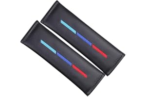 HWLHWTSN Almohadillas Cinturón de Seguridad Coche, para BMW 3er E36 Cabrio Bj.1993-2000 Hombreras Protectoras Transpirable Hombreras Protectoras Interior Accesori