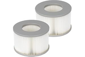 Benfosh 2 Stück Ersatz Filter für MSpa FD2089,Filterkartusche Wasserfilter für heiße U-Boote und Spa,für aufblasbare Pools - Wasserfilter Modell ab 2020