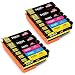 Produktbild JIMIGO 26 XL 26XL Druckerpatronen Ersatz für Epson 26 Patronen Kompatibel mit Epson Expression Premium XP 520 XP-510 XP-610 XP-605 XP-700 XP-600 XP-615, Epson XP520 XP510 XP610 XP605 XP700 XP600