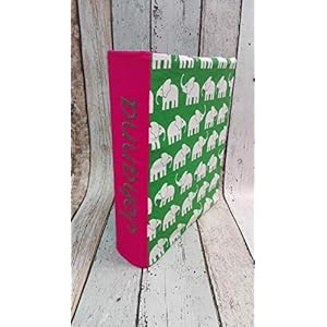 Ordnerhülle Portfolio Hülle Kindergartenhülle DIN A4, 100% Baumwolle