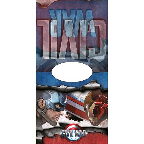 Preisvergleich Produktbild PONCHO AVENGERS CAPTAIN AMERICA MARVEL BADETUCH BATHROBE COTTON CM . 100x50 - CA09051CIVILWAR