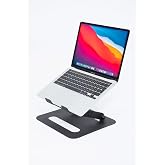 Mufamet Katlanabilir Modellerle Uyumlu Dayanıklı Kolay Ayarlanır Paslanmaz &Ccedil;elik Laptop Standı