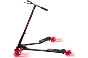 DCO Bipatinete Scooter Luminoso 3 Rueda Neon