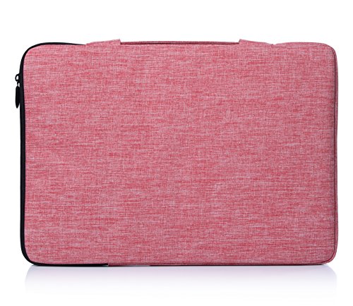 ProCase 14 – 15.6 Zoll Laptop Sleeve Case Cover Tasche für 15 Zoll MacBook Pro / Pro Retina, Sleeve Tasche für 14 15 Zoll Laptop Ultrabook Notebook Chromebook Lenovo Dell Toshiba HP ASUS Acer -Rosa - 7