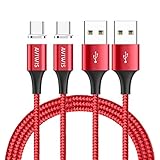 [Compatibilidad Perfecta] Perfecta compatible con movil, tabletas y otros dispositivos con conector magnético usb tipo c como Samsung Galaxy S10/ S9/ S8/ Note8/ A3(2017) A5(2017), Huawei P20/ P20 Lite/ P10/ P9, Honor View10/ 9/ 8, Xiaomi Mi A1/ Mix 2/ Mi 8/ Mi 9, Motorola Moto G6, LG G6, Sony Xperia.