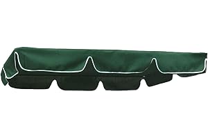 XIJOBIDO Swing Chair Canopy Replacement, Garden Swing Canopy Replacement, Garden Swing Seat,Replacement Swing Seat,3 Seater Garden Swing Seat Canopy,Garden Furniture Outdoors