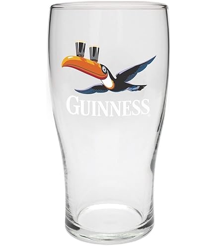 Guinness Gilroy Glass Toucan Badge Tankard