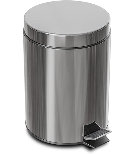 Papelera Acero Inoxidable Papelera Metalica Con Pedal Cubo