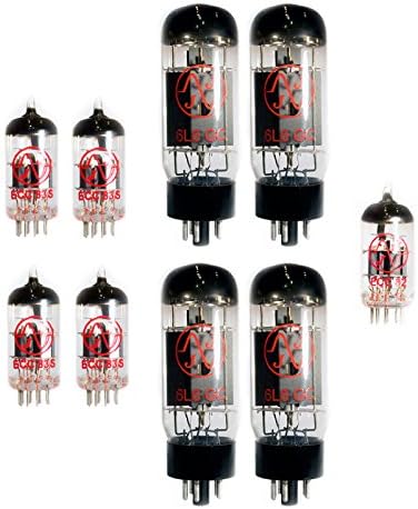 Voc Rock (JJ RE VALVE KIT) For BLACKSTAR SERIES ONE 104 amplifier that use FOUR 6L6GC FOUR ECC83 (12AX7) TUBES AND ONE ECC82 (12AU7)