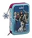 Produktbild Frozen Federmäppchen Friends Forever, doppelt, klein, 34 Teile, Blau