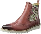  Melvin & Hamilton Damen Amy 12 Chelsea Boots, Pink (Venice Rose Ela. Off FLORAL Cut Angle White), 41 EU