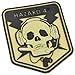 Produktbild Hazard 4 Army-Patch / Aufnäher, Rückseite mit Klett, leuchtet im Dunkeln, Motiv: Schädel eines taktischen Operators