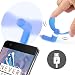 Produktbild ONX3® (BLAU) Samsung Galaxy J5 mobile Handy-bewegliche Taschen-Sized Fan-Zusatz für Android Micro USB-Anschluss Smartphone