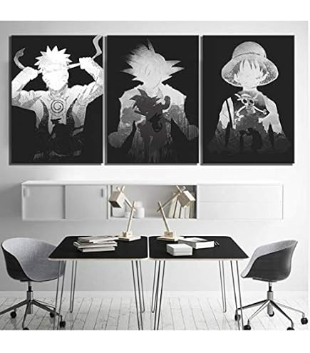 Toile Décorative 5 Pièces Lune Papillon BLEACH Anime - 150x80cm Sans Cadre - Impression HD Étanche